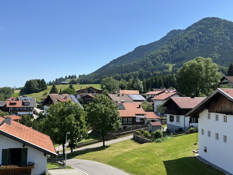 Ausblick Schlafzimmer (2. OG)